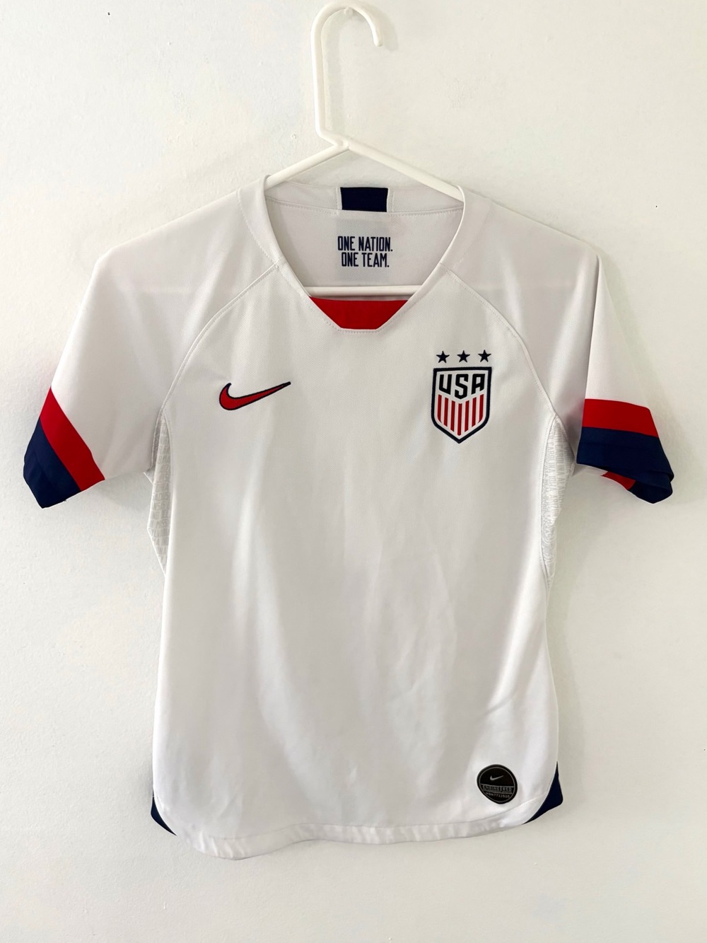 Nike 2019 USWNT World Cup Home Kit/Jersey, Size: Small